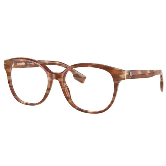 NEW BURBERRY EYEGLASSES SPOTTED BROWN WOMEN EYEWEAR BURBERRY BE2332 3915 - Picture 1 of 3